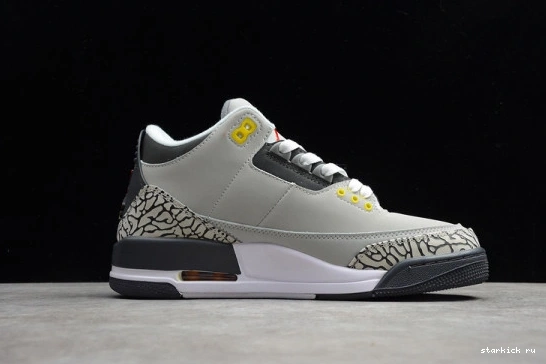 (2021) Cool Jordan AIR Grey CT8532-012 CT8532-012 Retro 3 0712